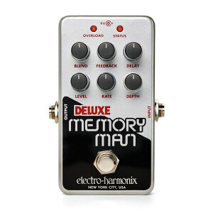 �y�|�C���g5�{�z�y�������zELECTRO HARMONIX Nano Deluxe Memory Man �f�B���C �R�[���X �r�u���[�g