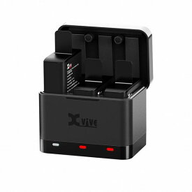 【送料込】XVIVE エックスバイブ U5C U5システム用バッテリーキット リチウムバッテリーx3+充電器セット