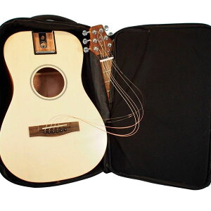 【送料込】Journey Instruments PJ410N トラベル・ミニ・アコースティックギター シトカスプルース/アフリカンマホガニー ネック取り外し コンパクト収納可能なトラベルギター