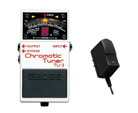 【送料込】【純正ACアダプター/PSA-100S2付】BOSS ボス TU-3 クロマチック・チューナー