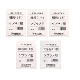 【メール便・送料無料・代引不可】スズキ SUZUKI 大正琴絃セット 弁慶/特松用