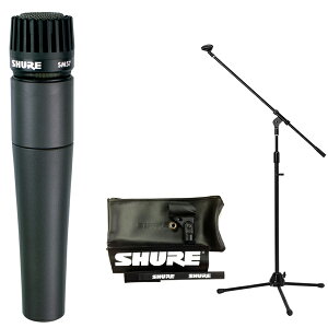 �y�������zSHURE SM57LCE/SM57-LCE/�u�[���}�C�N�X�^���h�t7�_�Z�b�g