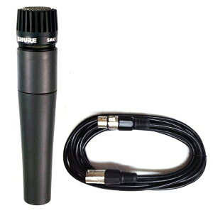 �y�������zSHURE SM57LCE/SM57-LCE/�}�C�N�P�[�u��5M[XLR-XLR]�t7�_�Z�b�g