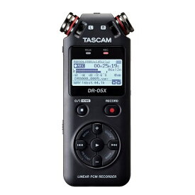【送料込】TASCAM タスカム DR-05X ステレオオーディオレコーダー/USBオーディオインターフェース