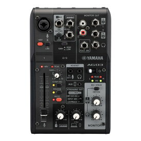 【送料込】YAMAHA ヤマハ AG03MK2 B ブラック ライブストリーミングミキサー
