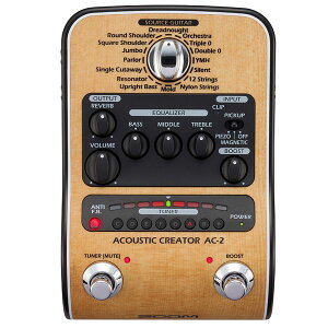 �y�������z�yAC�A�_�v�^�[�t���zZOOM �Y�[�� AC-2 Acoustic Creator�y�|�C���g2�{�z
