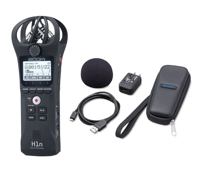 ZOOM ズーム H1n シンプル操作の高音質レコーダー