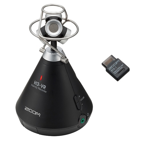 最大65%OFFクーポン 新品 送料込 Bluetoothアダプタ BTA-1付 ZOOM ズーム H3-VR 360°Virtual Reality Audio Recorder VRオーディオレコーダー smtb-TK samandcara.com samandcara.com