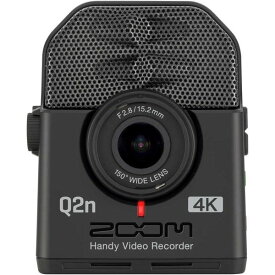 【ポイント2倍】【送料込】ZOOM ズーム Q2n-4K ミュージシャンのための4Kカメラ Handy Video Recorder ハンディビデオレコーダー