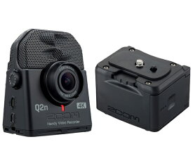 【送料込】【外部バッテリーケース/BCQ-2n付】ZOOM ズーム Q2n-4K ミュージシャンのための4Kカメラ Handy Video Recorder ハンディビデオレコーダー