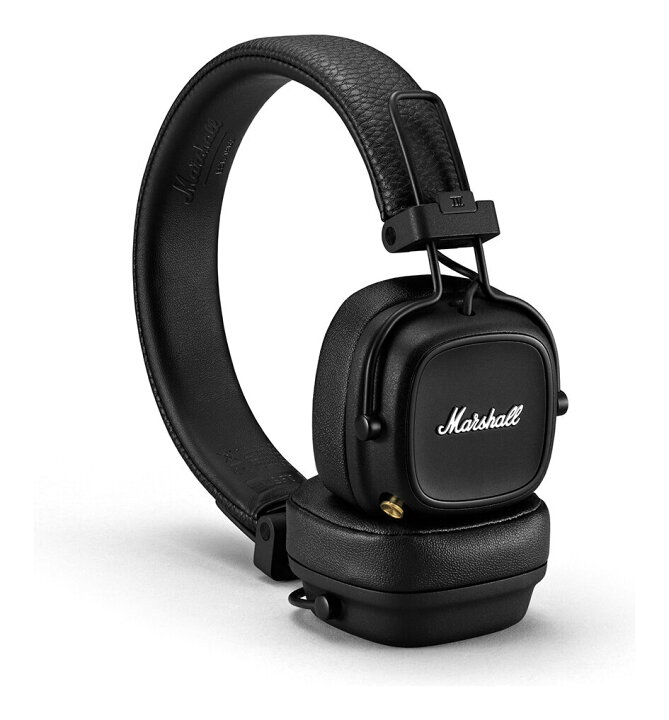 楽天市場】【送料込】Marshall Major IV Black ワイヤレス ヘッドホン 