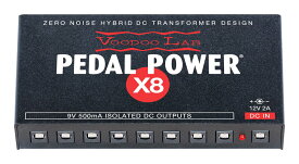 【送料込】Voodoo Lab Pedal Power X8 パワーサプライ【ポイント5倍】