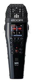 【送料込】ZOOM M4 MicTrak XYステレオマイク＋2つのXLRマイク入力を装備するハンドヘルド型4トラックレコーダー 32bitフロート録音
