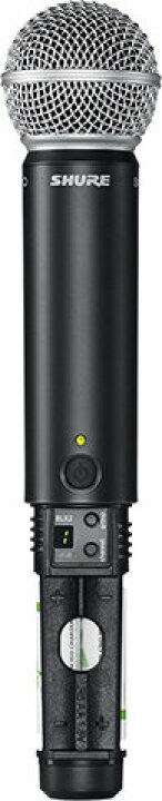 楽天市場】【送料込】SHURE BLX24J/SM58-JB ハンドヘルド型 ワイヤレス 