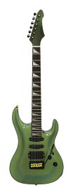 【キャンペーン】【送料込】AriaProII MAC-CC GRBL(Green/Blue) エレキギター 角度や光により色が変わって見える塗料を採用/限定モデル/ケース付