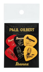 【メール便・送料無料・代引不可】Ibanez P1000PGSP Paul Gilbert ポール ギルバート シグネチャー ギター ピック 6枚パック