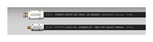 �y�������zM&M DESIGN SN-USB6000 II A-miniB/2.0m USB�P�[�u���y��������s�z