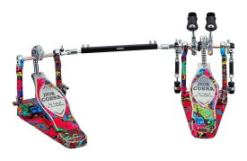 【送料込】TAMA HP900PWMPR ツインペダル IRON COBRA Power Glide Psychedelic Rainbow 50周年 記念モデル【ポイント3倍】