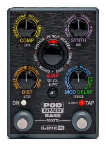 �y�������zLINE6 POD Express Bass �x�[�X�p �A���v/�G�t�F�N�g �v���Z�b�T�[