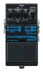 �y�������zBOSS SDE-3 Dual Digital Delay �f�W�^���E�f�B���C�̖��@Roland SDE-3000���R���p�N�g�E�y�_���ɋÏk�y�|�C���g10�{�z