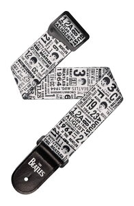 �y���[���ցE���������E����s�zD�fAddario 50BTL13 1964 Tour, Ticket Stubs Black and White STRAP �r�[�g���Y �M�^�[ �X�g���b�v �_�_���I