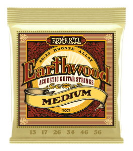 y[ցEEszERNIE BALL 2002 [13-56] Medium Earthwood 80/20 Bronze AR[XeBbNM^[