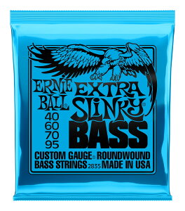 �y���[���ցE���������E����s�zERNIE BALL 2835 [40-95] Extra Slinky �x�[�X��