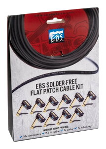 �y�������zEBS SFC-K10J �P�[�u��2.5m+�v���O10�Z�b�g �\���_�[���X �t���b�g �p�b�`�P�[�u�� �L�b�g