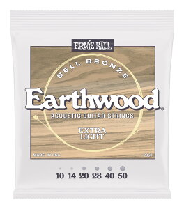 y[ցEEszERNIE BALL 2350 [10-50] Extra Light / Earthwood Bell Bronze W C[ďC AR[XeBbNM^[