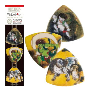 【メール便・送料無料・代引不可】PICKBOY PB100/M002 日本のギター ピック/絵画シリーズ 其の一 お土産にも最適