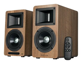 【送料込】AIRPULSE A80 WALNUT/ペア DAC内蔵 アクティブ スピーカー