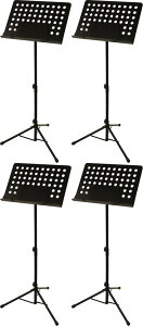 【送料込】【4台セット】ARIA アリア AMS-301B 譜面台 穴あきタイプ