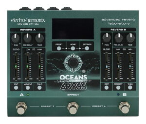 �y�������zELECTRO HARMONIX OCEANS ABYSS ���o�[�u �f�B���C �R�[���X �g������ EQ������/�������K�i