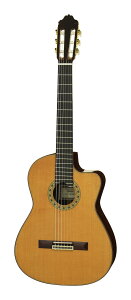 【送料込】ESTEVE ELEC Cdr セダー単板トップ スペイン製 ピックアップ搭載 クラシックギター エレガット【ポイント5倍】