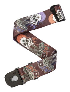 �y���[���ցE���������E����s�zD�fAddario �_�_���I 50ALP05 Gods of War Alchemy Gothic Planet Lock Strap �M�^�[ �X�g���b�v