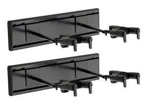 【送料込】HERCULES GSP402SB ×2個セット ハーキュレス ギター 2本用×2個セット ウォール ラック 壁面ラック ギターハンガー ギタースタンド
