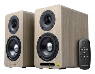 【送料込】AIRPULSE A60 WALNUT (ペア) ハイレゾ対応 アクティブ スピーカー