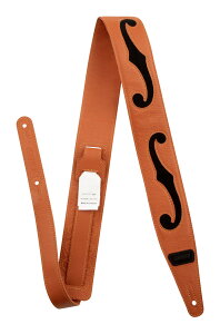 �y�������zGretsch F-Holes Leather Strap Orange and Black 3�h �O���b�` F�z�[���f�U�C�� �M�^�[ �X�g���b�v