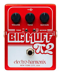 �y�������zELECTRO HARMONIX Big Muff Pi 2 with Tone Wicker �G���n�� Dual Op-Amp Fuzz �t�@�Y �y�_��/�������K�i