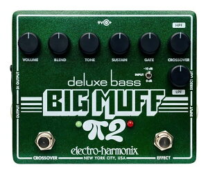 �y�������zELECTRO HARMONIX DELUXE Bass Big Muff Pi 2 �G���n�� �x�[�X�p �r�b�O�}�t �t�@�Y/�d���A�_�v�^�[�t��/�������K�i