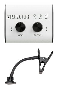 �y�������zBlackstar POLAR GO + Magnetic Stand �X�e���I�}�C�N���[�d���o�b�e���[���� �I�[���C������ �I�[�f�B�I �C���^�[�t�F�[�X/��p�X�^���h�t
