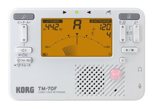 �y���[���ցE���������E����s�zKORG TM-70F WH �z���C�g �`���[�i�[/���g���m�[���y�|�C���g5�{�z