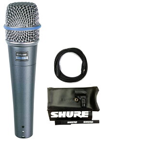 �y�������zSHURE BETA57A(CANARE�}�C�N�P�[�u���t7�_�Z�b�g)