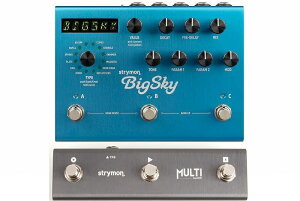 yzyXCb`OVXe/MultiSwitchtzStrymon XgC BigSky REVERB unit with MIDI Preset rbOXJC^o[uE}V[
