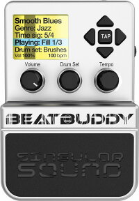 【送料込】【専用MIDIケーブル付】SingularSoundBeatBuddyギターペダル型ドラムマシン【smtb-TK】