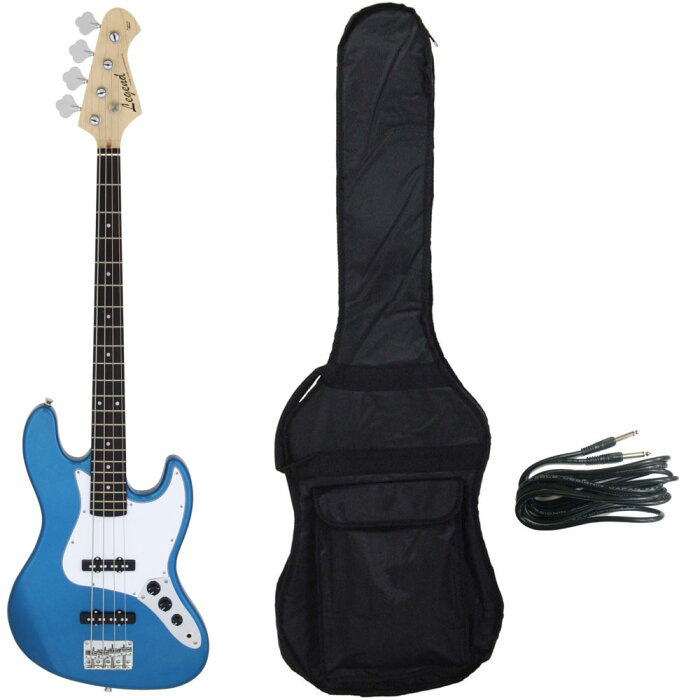 楽天市場 送料込 ケース付 Legend レジェンド Ljb Z Mbl Metallic Blue ジャズベース エレキベース 初心者 入門 Smtb Tk 愛曲楽器
