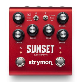 【送料込】Strymon ストライモン SUNSET Dual Overdrive オーバードライブ / ブースター