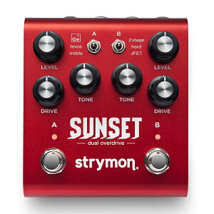 �y�������zStrymon �X�g���C���� SUNSET Dual Overdrive �I�[�o�[�h���C�u / �u�[�X�^�[
