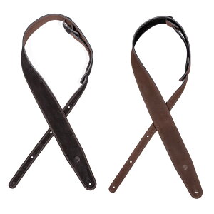 �y�|�C���g2�{�z�y�������zD�faddario PLANET WAVES 25REV03 BLACK/BROWN SUEDE Reversible Leather Strap �M�^�[�X�g���b�v