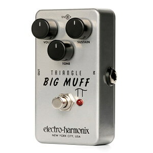 �y�|�C���g5�{�z�y�������zELECTRO HARMONIX Triangle Big Muff Pi Distortion / Sustainer �I���W�i�� �r�b�O�E�}�t �������f��